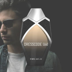 MIRADA Dresscode front label conveying a masculine, refined character at a glance.