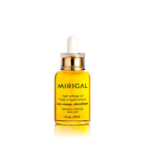 MIRIGAL High Voltage Oil bottle close-up highlighting premium packaging and hydration