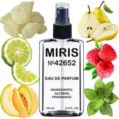 MIRIS No. 42652 bottle close-up highlighting premium floral notes for daily wear.