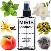 MIRIS No. 338255 bottle front view for everyday elegance.