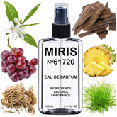 MIRIS No. 61720 bottle front showing premium unisex fragrance for day-to-night wear