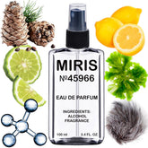 MIRIS Megamare-inspired EDP bottle on shelf, long-lasting aroma for daily wear