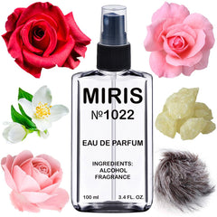 MIRIS No. 1022 bottle front, elegant floral scent for daily wear