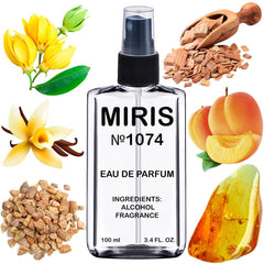 MIRIS No. 1074 bottle closeup showing elegant design for evening wear