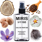 MIRIS No. 1160 bottle close-up for daily wear