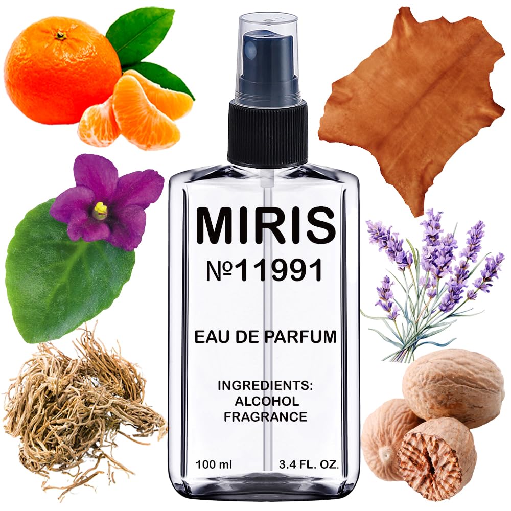 MIRIS No. 11991 Fahrenheit-inspired bottle showcases premium design and lasting impression.
