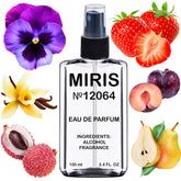 MIRIS No. 12064 Ocean Lounge bottle front shows elegant design and premium scent