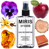 MIRIS No. 1459 bottle front view showing long-lasting oriental-woody fragrance