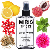 MIRIS No. 1553 bottle front view for everyday elegance