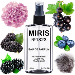 MIRIS No. 1823 amethyst inspired bottle for daily elegance