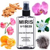 MIRIS No. 18639 bottle front view, ideal for everyday floral wear with a refined scent.