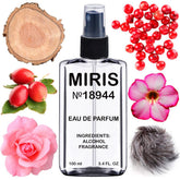 MIRIS No. 18944 bottle closeup showing floral-woody fragrance for elegant daily wear
