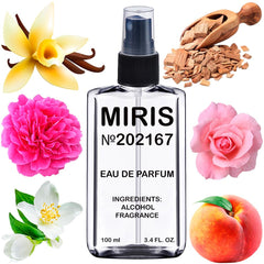MIRIS No. 202167 bottle front view for refined daily fragrance.