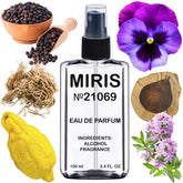 MIRIS No. 21069 beat-inspired bottle on display, premium quality implied.