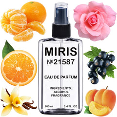 MIRIS No. 21587 bottle spray showing floral-fruity fragrance for all-day wear
