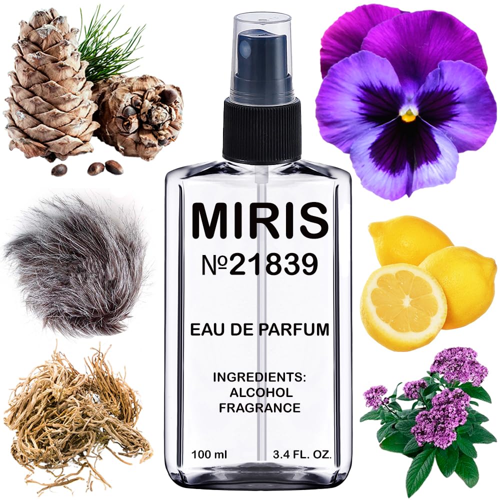 MIRIS No. 21839 bottle front view for daily wear.