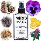 MIRIS No. 21839 bottle front view for daily wear.