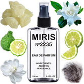 MIRIS No. 2235 Angel Gold bottle front view for lasting floral scent.