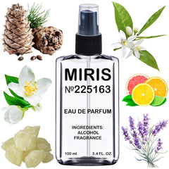 MIRIS No. 225163 bottle front with elegant design for daily use.