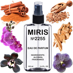 MIRIS No. 2255 Liq Gold Eupho bottle close-up for premium gifting.