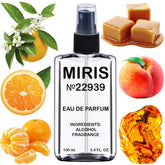 MIRIS No. 22939 bottle front close-up, floral lasting scent for daily wear