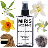 MIRIS No. 231643 inspired-Dolce bottle close-up shows premium packaging and allure