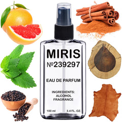 MIRIS No. 239297 bottle-front showing oriental spicy fragrance for evenings.