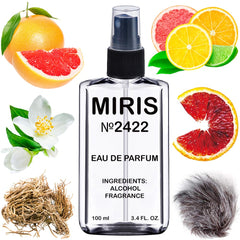 MIRIS No 2422 bottle front showcases premium design for confident daily wear