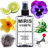 MIRIS No. 24876 Climat bottle closeup shows premium floral blend and lasting appeal