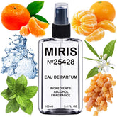 MIRIS No. 25428 bottle front shows premium design for daily wear