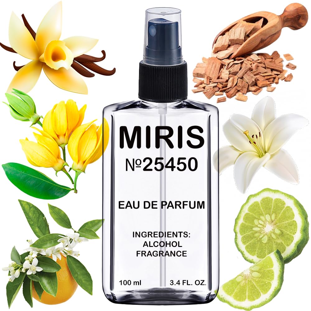 MIRIS No. 25450 bamboo-inspired bottle closeup for fragrance lovers.
