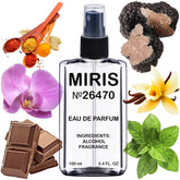 MIRIS No. 26470 bottle-front view highlights elegant design and long-lasting fragrance promise