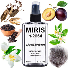 MIRIS No. 2654 Central Park-inspired bottle for elegant daytime wear.