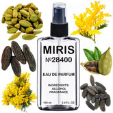 MIRIS No. 28400 bottle front view for daily wear