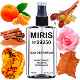 MIRIS No. 29250 bottle front view highlighting its woody-spicy allure