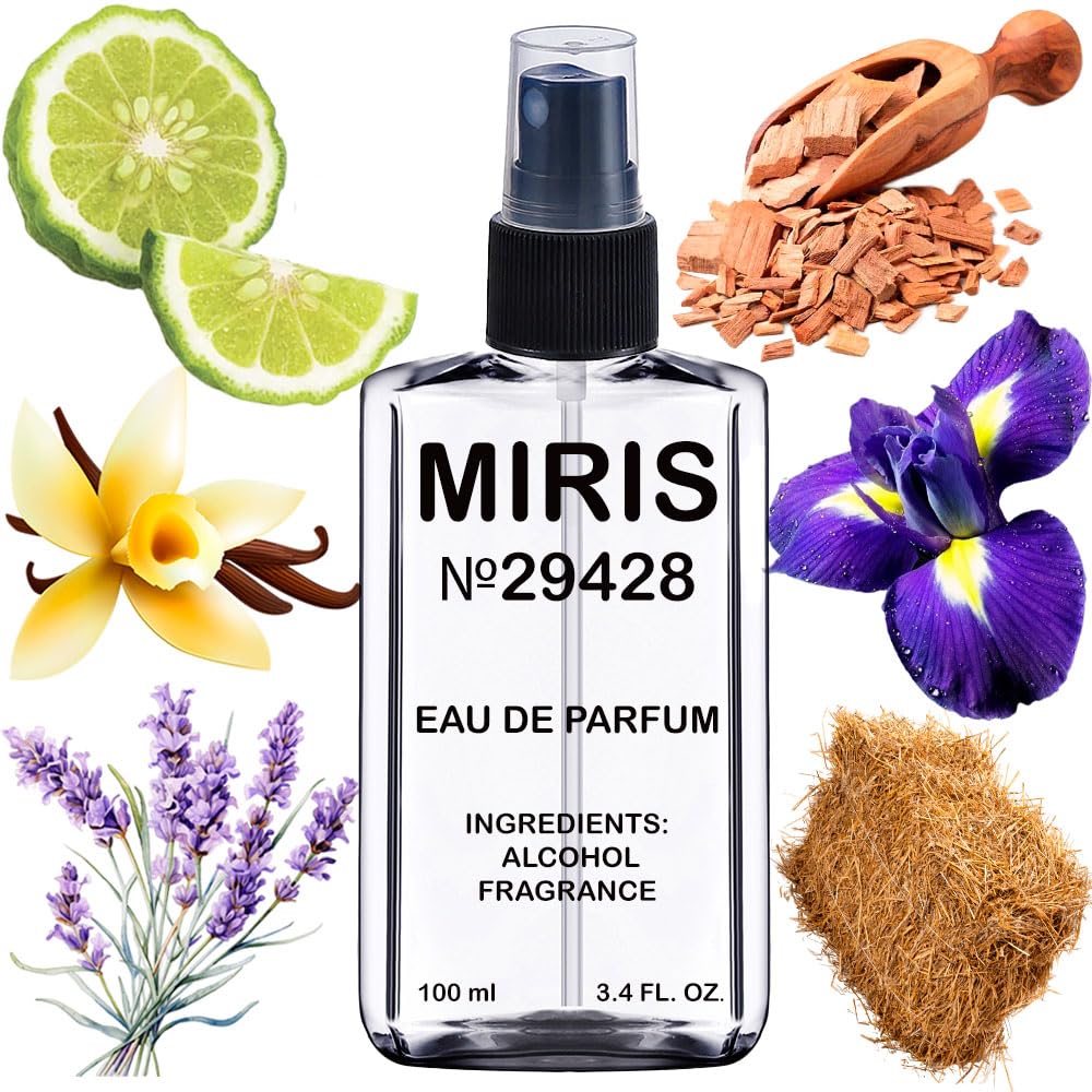 MIRIS No. 29428 bottle spray with sleek design and lasting fragrance.