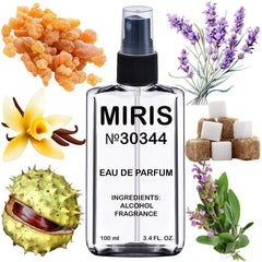 MIRIS No. 30344 perfume bottle for premium scent on the go.