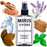 MIRIS No. 31564 bottle front view showing portable design for travel.