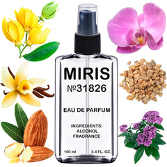MIRIS No. 31826 orchid bottle closeup for luxurious evening wear
