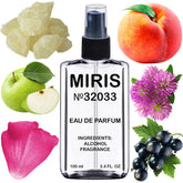 MIRIS No. 32033 bottle with Dylan Blue-inspired design for everyday elegance.