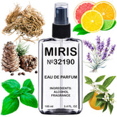 MIRIS No. 32190 Cedro di Taormina bottle displays premium fragrance design.