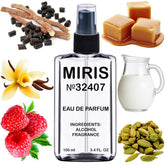 MIRIS No. 32407 bottle front, an elegant design suitable for gifting or personal collection.