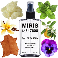 MIRIS No. 347608 Aura Loew Floral bottle front, ideal for daily wear.