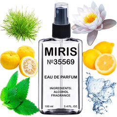 MIRIS No. 35569 bottle front view for daily wear.