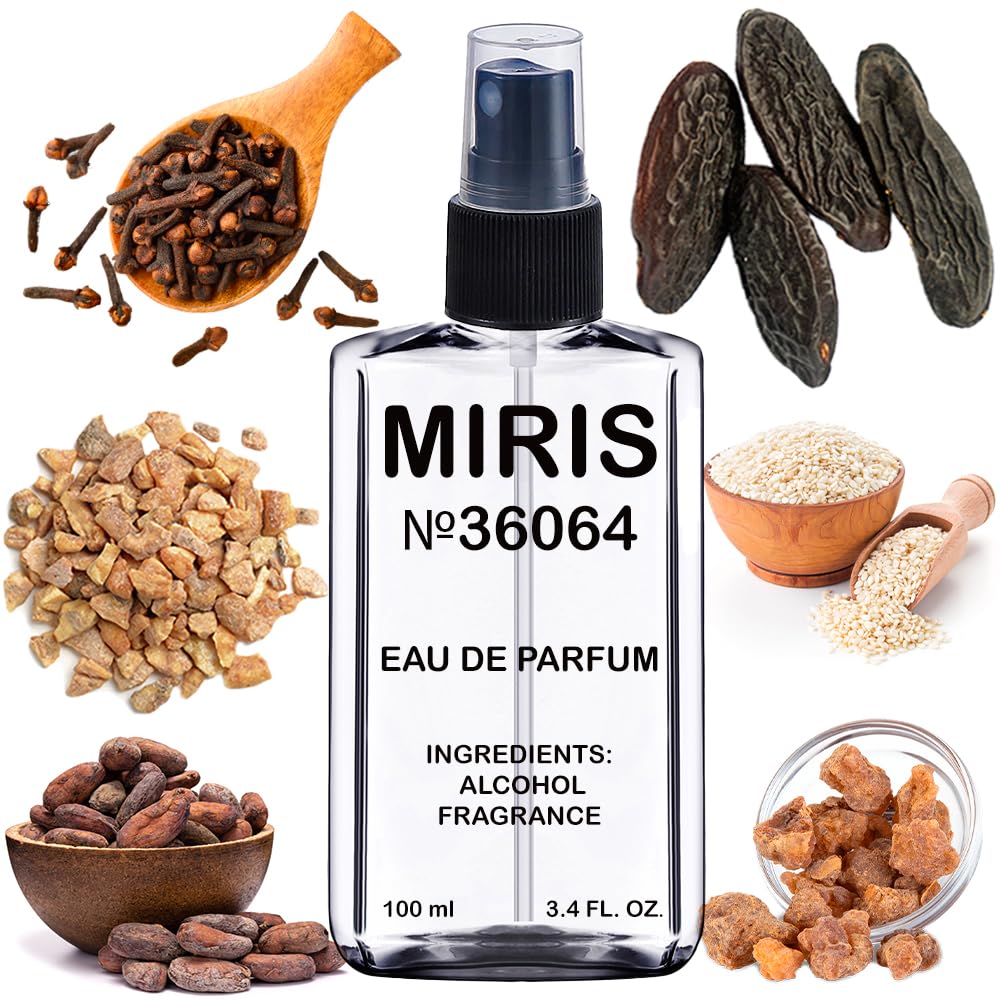 MIRIS No. 36064 bottle front view for daily unisex wear.