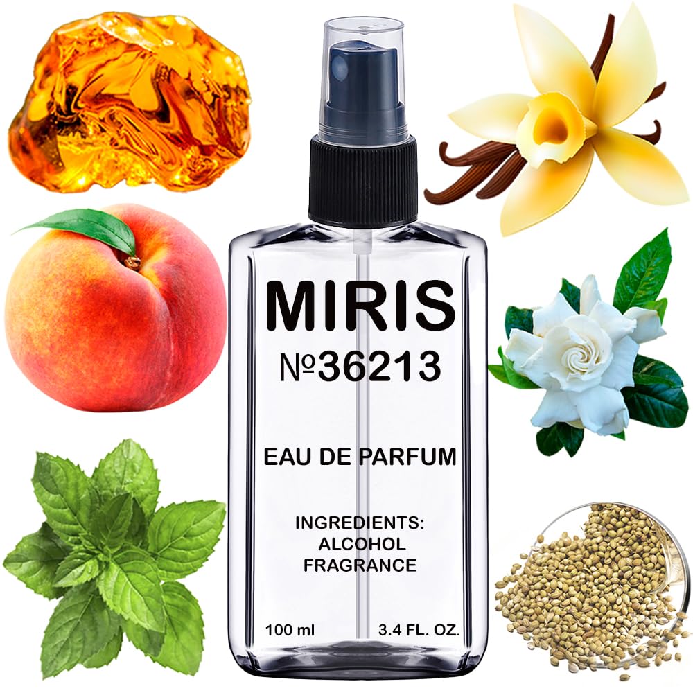 MIRIS No. 36213 bottle front view, ideal for daily wear.