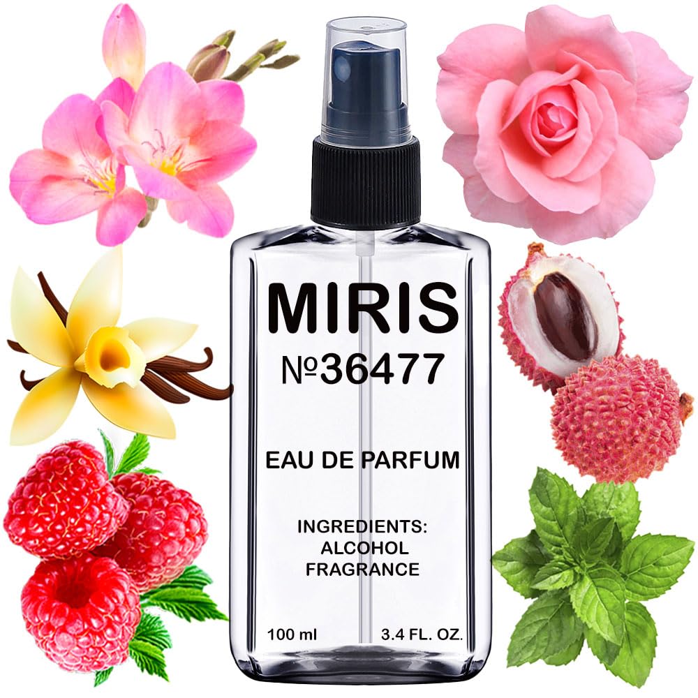 MIRIS No 36477 diamonds inspired bottle front, premium scent cue for elegant evenings