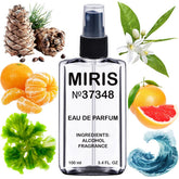 MIRIS No. 37348 bottle front presents a sleek, masculine design for everyday wear.