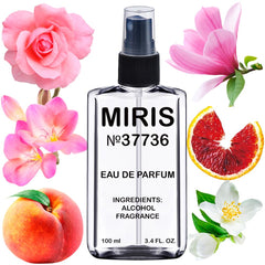 MIRIS No. 37736 bottle front with floral fragrance profile for daily wear