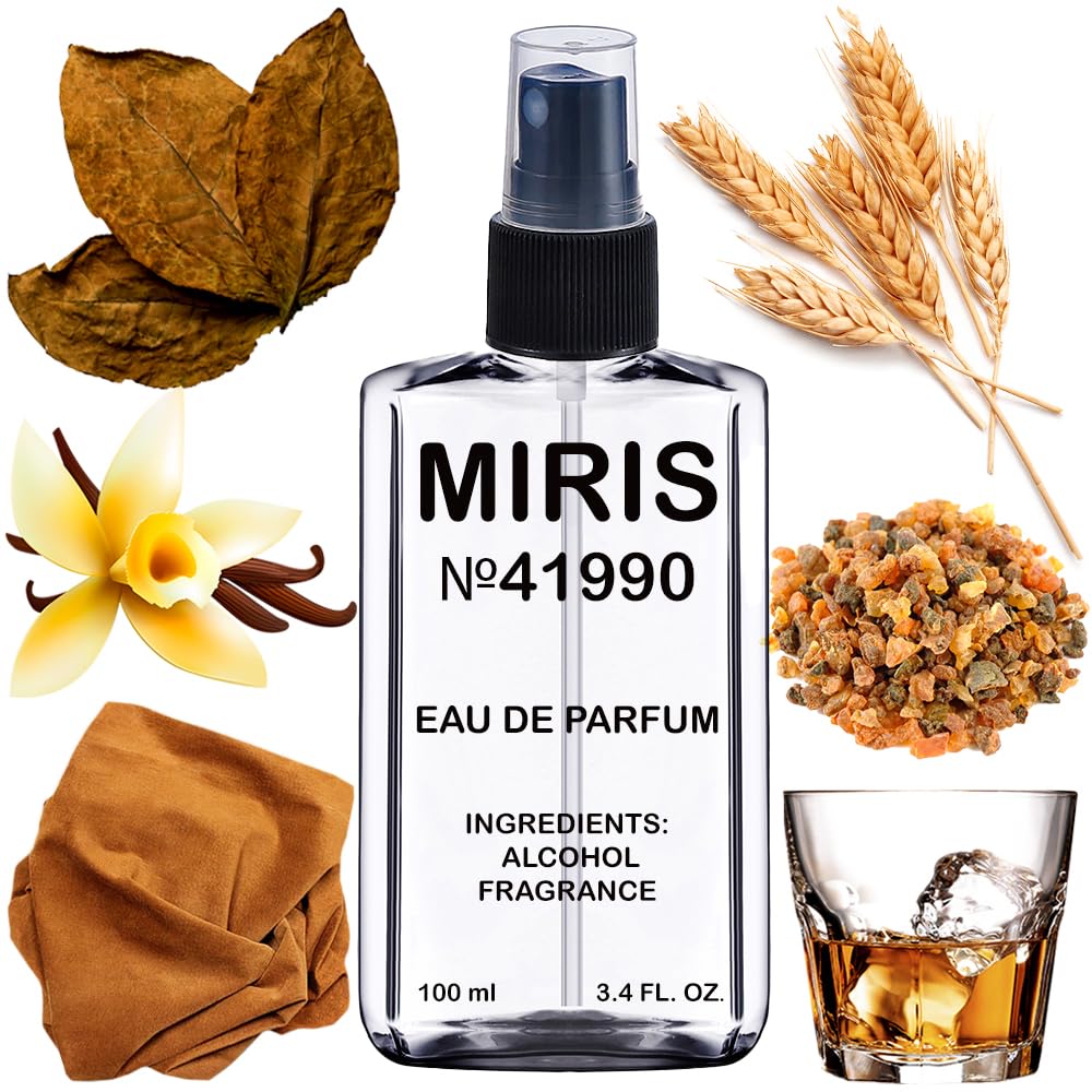 MIRIS No. 41990 bottle displayed for everyday elegance with vanilla-forward notes.